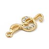 Rack Plating Alloy Rhinestone Pendants ALRI-M006-06G-3