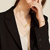 Brass Charm Bracelet & Pendant Necklace Sets SJEW-SZ0001-007G-6