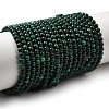 Natural Malachite Beads Strands G-F571-27AB1-3mm-01-2
