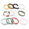 Rectangle Natural Mixed Stone Beaded Stretch Bracelets for Women Men GG-CBA9ACE-C-2