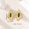 Zinc Alloy Enamel Stud Earrings FS-WG35A62-01-4