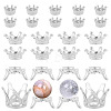 26Pcs 4 Styles Crown Alloy Display Stands for Gemstone FIND-AR0006-93S-1