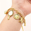 Vintage Alloy Fairy Tale Multi Charm Bracelets for Women WG11E0E-01-4