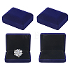 Flocking Jewelry Boxes for Badge CON-WH0112-067A-1