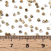 Spray Painted Picasso Cylinder Glass Seed Beads GLAA-T028-12A-11-4