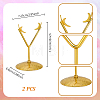 Iron Moon Mineral Rock Display Stands ODIS-WH0030-240G-2