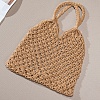 Woven Cotton Shoulder Bags PW-WG30982-02-2