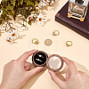 2-Slot Wood Couple Ring Storage Boxes with Velvet Inside and Window CON-CL0001-28A-3