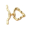 Brass Toggle Clasps KK-Z121-20G-1