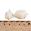 Natural Shell Nuggets Pendants X1-STAS-D378-30P-3