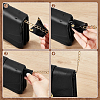 4Pcs PU Leather Short Suspension Clasps FIND-WH0139-944A-3