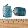 Natural Apatite Pendants G-Z070-01P-04-3