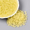FGB Frosted Transparent Glass Seed Beads SEED-N013-06A-02-1