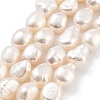 Natural Cultured Freshwater Pearl Beads Strands PEAR-P062-28I-1