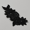 Organza Embroidery Sew on Appliques PATC-WH0008-61H-2