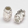 Fancy Cut Oval 925 Sterling Silver Beads STER-F012-15A-2