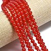 Natural Malaysia Jade Beads Strands G-L645-C01-6mm-16-3