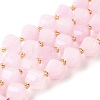 Natural Quartz Dyed Beads Strands G-U023-A02-02-2