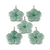 Natural Green Aventurine Big Pendants X-G-B040-01P-06-1