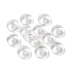 Transparent Glass European Beads GLAA-D009-01C-2