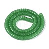 Imitation Jade Glass Beads Strands GLAA-N026-3x6mm-J04-2
