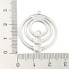 304 Stainless Steel Pendant Cabochon Settings X-STAS-P333-03P-3