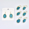 Natural Jade Dangle Earrings EJEW-L228-01A-1