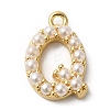 Plastic Imitation Pearl Pendants KK-P230-17G-Q-1