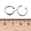 Brass Ear Cuff Findings KK-K426-08P-2