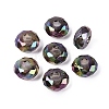 Transparent Acrylic European Beads OACR-E033-25A-1