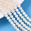 Natural Keshi Pearl Beads Strands PEAR-N013-04I-1