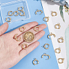 20Pcs 201 Stainless Steel Huggie Hoop Earring Findings STAS-UN0056-86-4