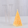 DIY Plastic Cone Candle Molds CAND-PW0001-017-1