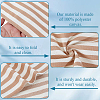 1Pc Stripe Polyester Chair Replacement Fabric AJEW-GF0014-50C-3