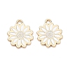Alloy Enamel Pendants ENAM-G235-04G-01-1