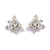Zinc Alloy Stud Earrings for Women WGD1381-02-1
