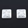 ABS Plastic Imitation Pearl Cabochons KY-N015-25-2