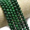 Natural Malaysia Jade Beads Strands G-L645-A01-4mm-17-3