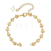 304 Stainless Steel Butterfly Link Chain Bracelet Making AJEW-JB01597-1