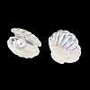 UV Plating Ocean Theme Transparent Resin Cabochons CRES-D306-01B-3