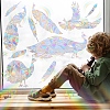 Peacock Rainbow Prism Electrostatic Window Stickers PW-WG83D84-01-3