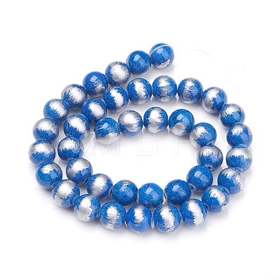 Natural Jade Beads Strands G-G833-4mm-20-1