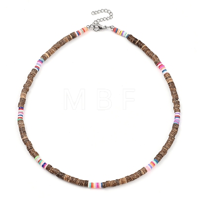Beaded Necklaces X-NJEW-JN02928-1