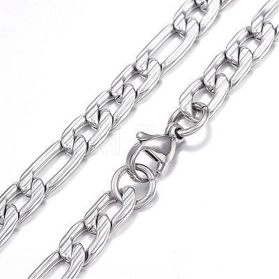 Non-Tarnish 304 Stainless Steel Necklaces NJEW-G283-04P-1