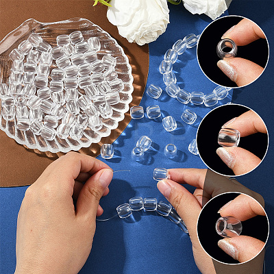120Pcs Opaque Resin Beads FIND-SC0019-26C-1