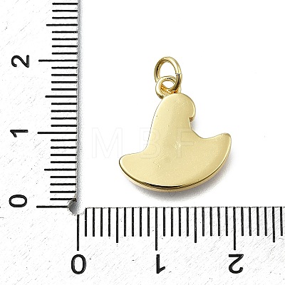 Brass Enamel Pendants KK-K400-23G-02-1