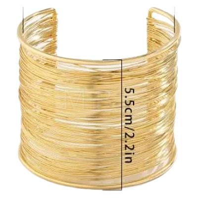 Alloy Open Armlets Bangles WG0CB18-01-1