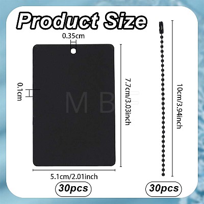 30Pcs Aluminum Blank Big Pendants FIND-OC0014-27-1