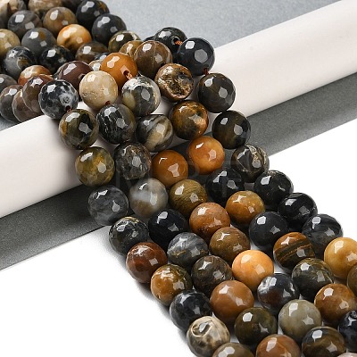 Natural Agate Beads Strands X-G-M437-B01-01A-1