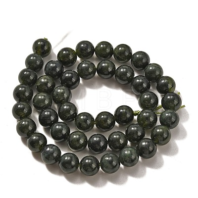 Natural Jade Beads Strands G-H090-A01-8MM-1